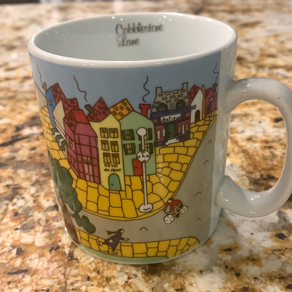 Vintage 1982 Cobblestone Lane mug by Vivi.